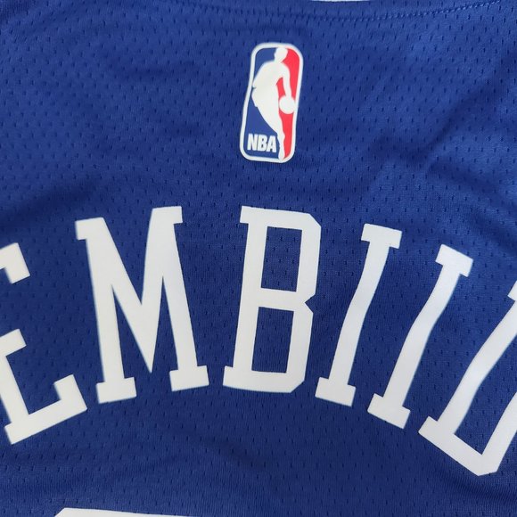 Philadelphia 76ers Joel Embiid Nike Swingman Jersey Men's Size Large - Picture 6 of 11